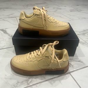 Nike Air Force 1 Fontanka Sesame Brown Gum DH1290-201 Women's Multi Size Shoes